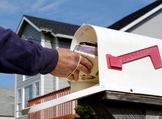 Direct Mail Letter Delivery Representing Direct Mail Marketing Benefits